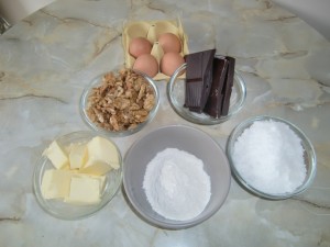Chocolade walnotentaart