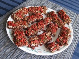 Hoe kun je goji bessen eten?