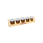 Pindakaas proefpakket met 5 smaken in mini potjes (giftset)
