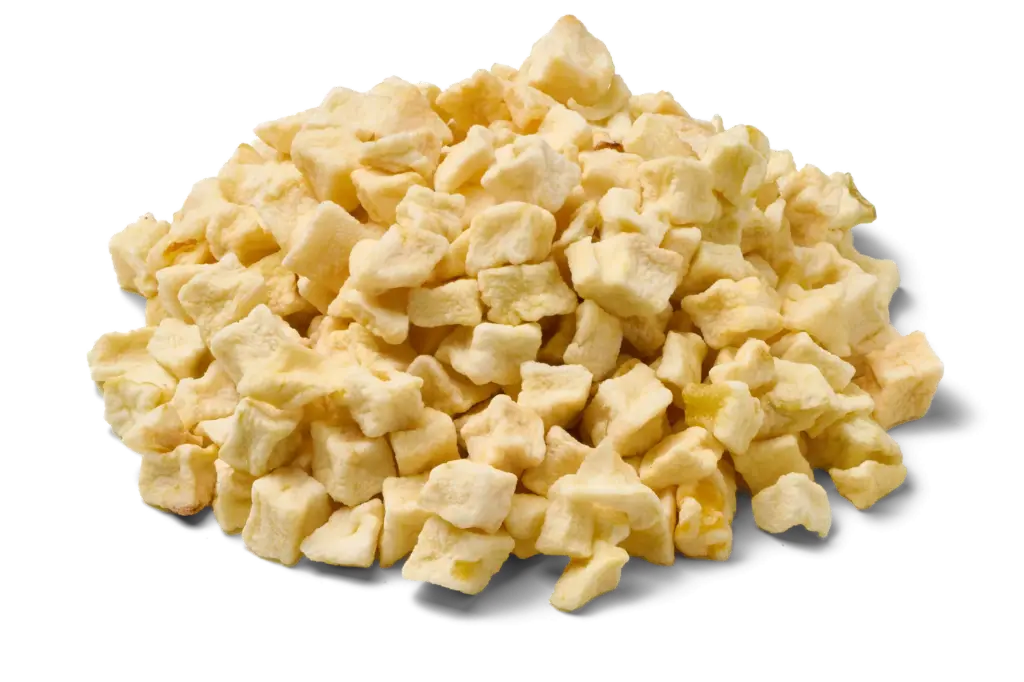 Appel blokjes