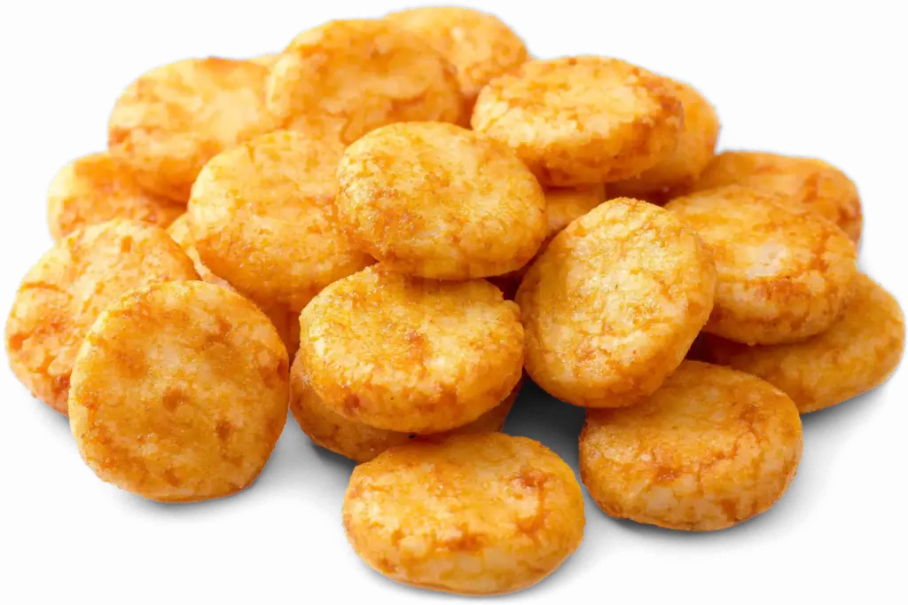 Baked rounds BBQ