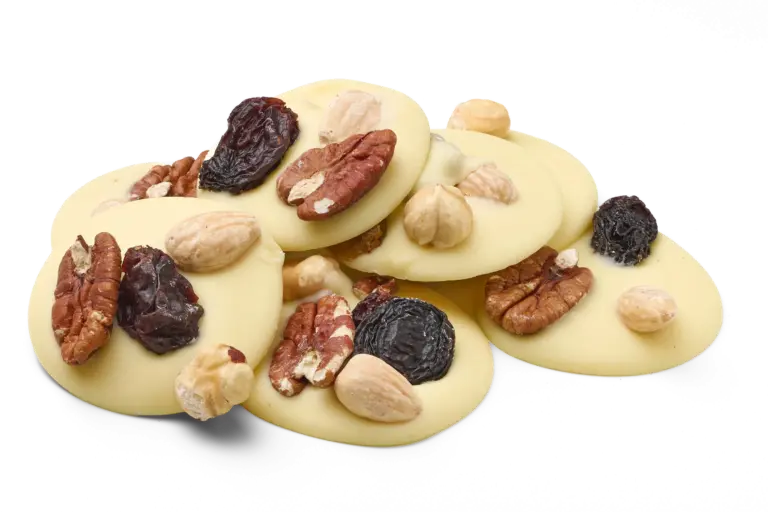 Chocolade flikken wit