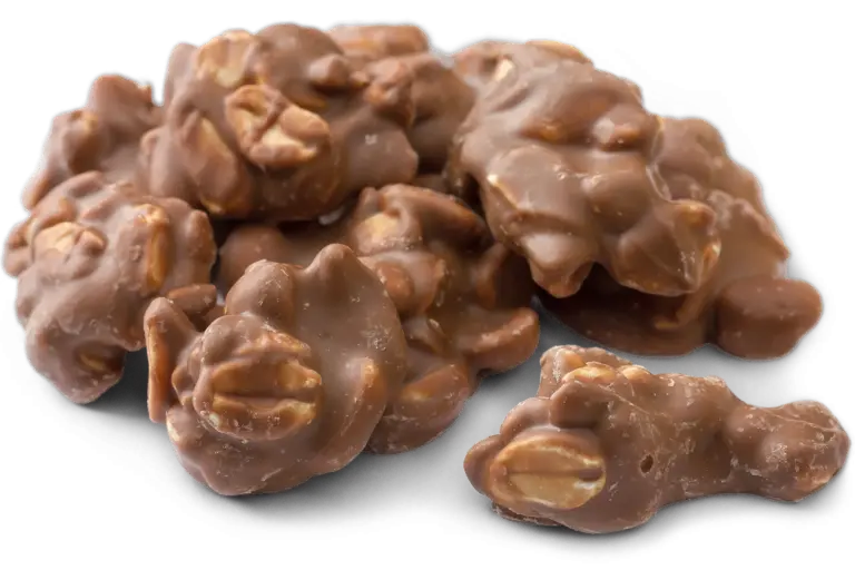 Chocolade pindarotsen melk