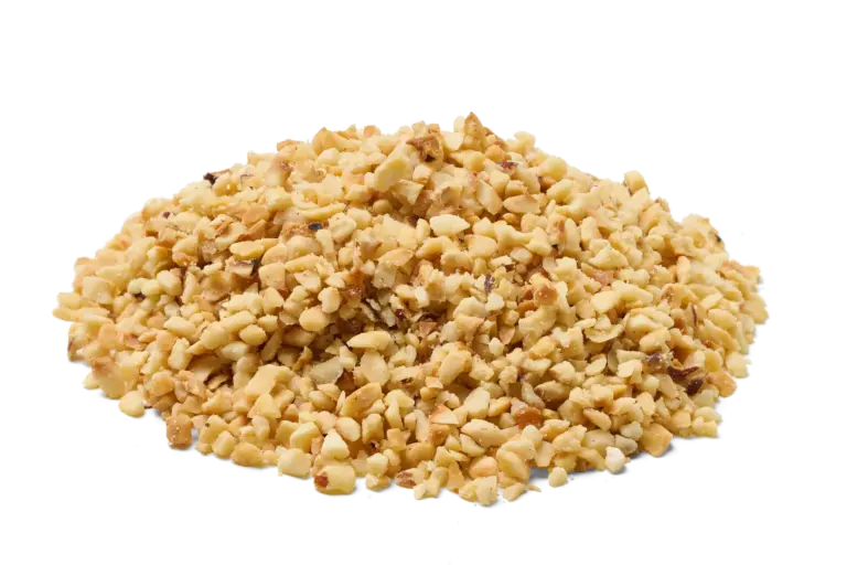 Hazelnootstukjes geroosterd