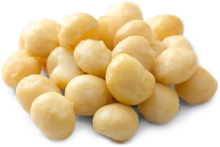 Macadamia noten gebrand, ongezouten