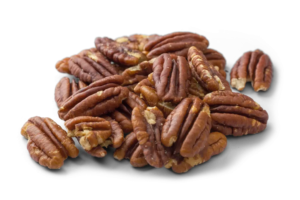 Pecannoten gebrand, ongezouten