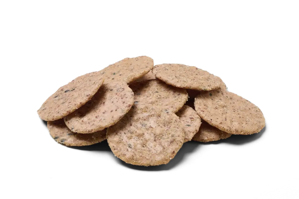 Sesamcrackers met peper