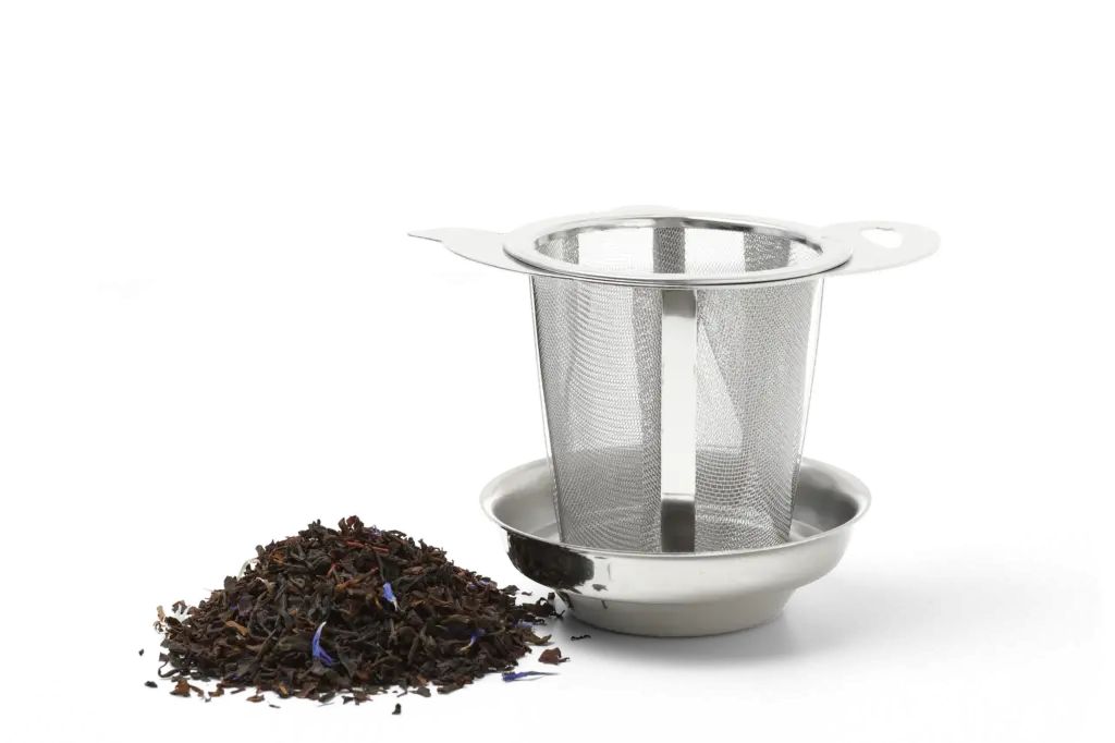Theefilter theepot met uitlekschaaltje