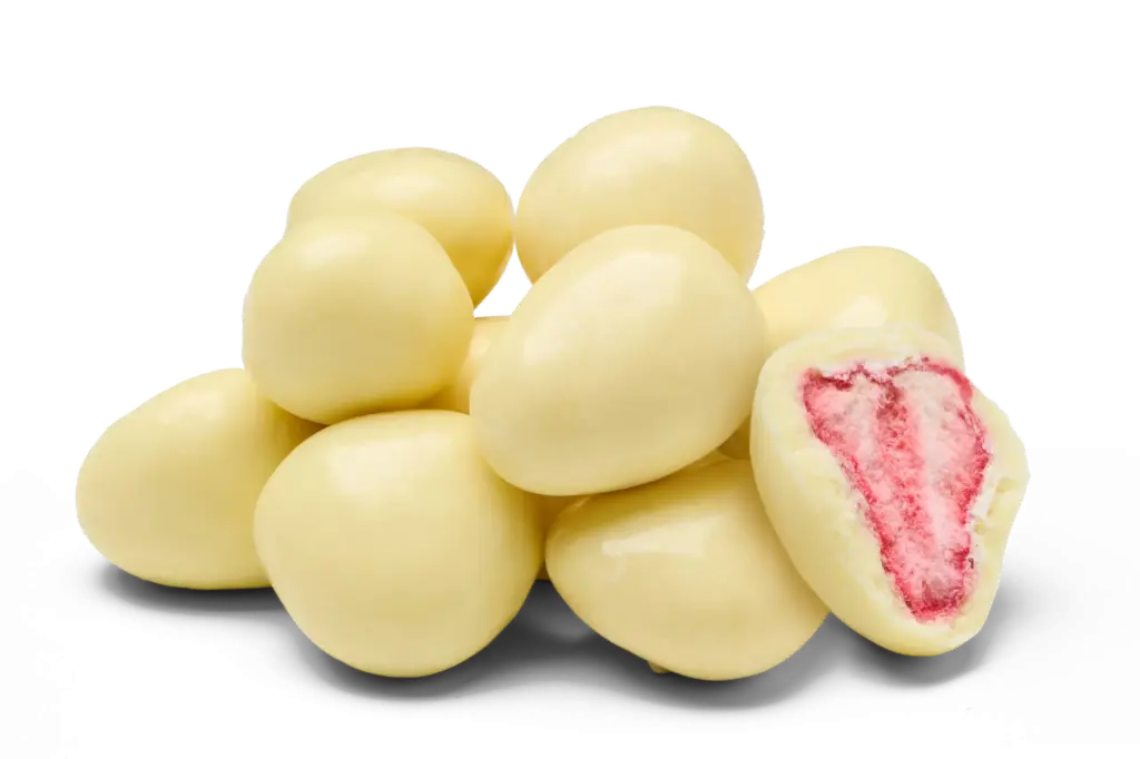 Yoghurt chocolade aardbeien