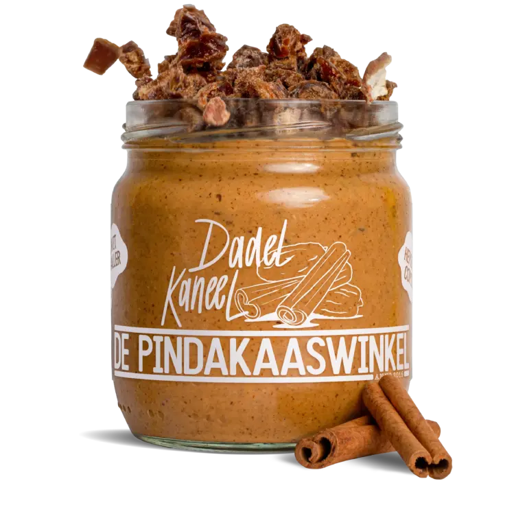 Pindakaas dadel kaneel