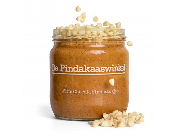 Pindakaas witte chocolade